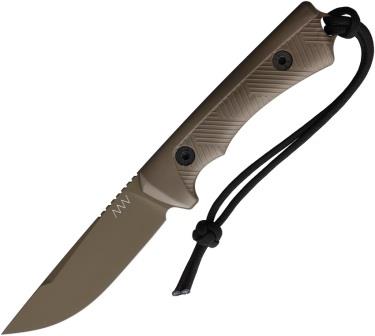 ANVP200054 Acta Non Verba P200 Fixed Blade Knife Coyote Brown